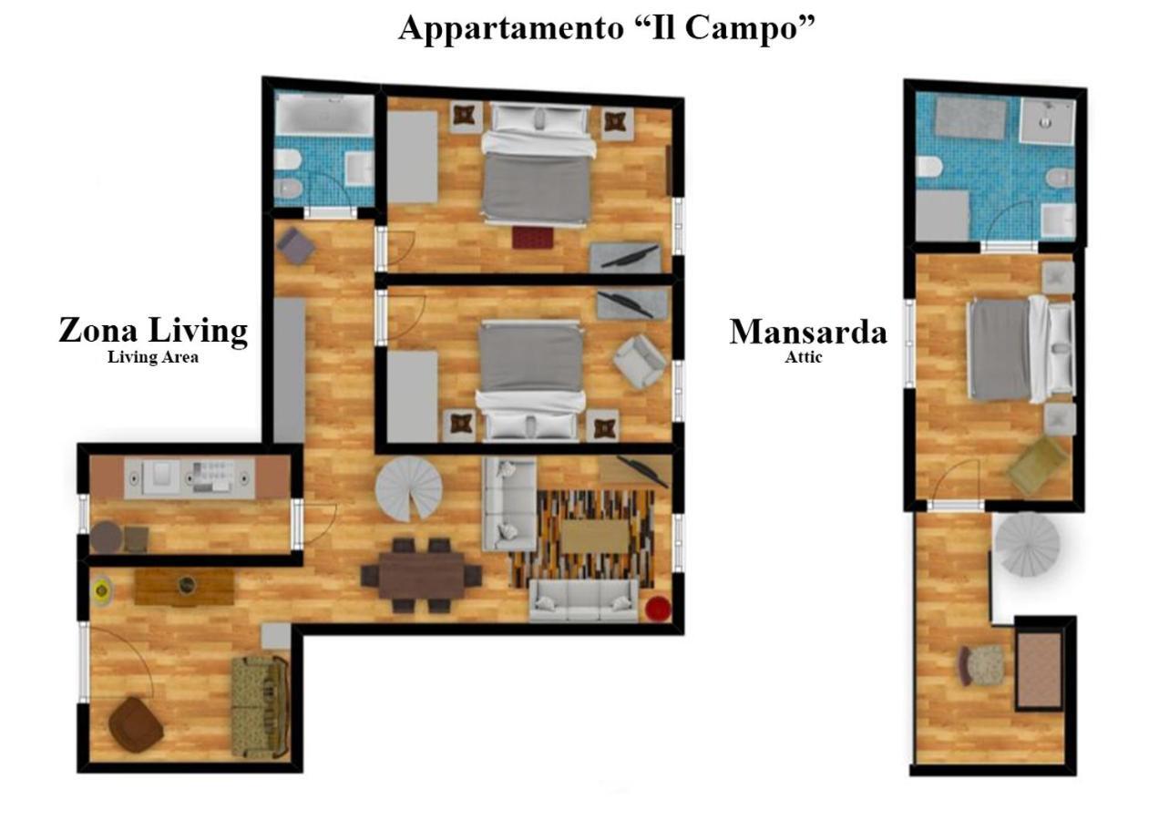 Appartamento Il Campo Siena Exterior photo